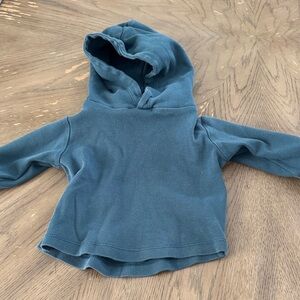 kate quinn Kids Hooded Long Sleeve Top - Teal